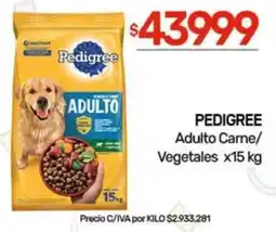 Nini Mayorista Pedigree adulto carne/ vegetales oferta