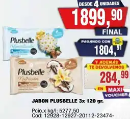 Maxiconsumo Jabon plusbelle oferta