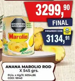 Maxiconsumo Marolio anana rod oferta