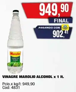 Maxiconsumo Marolio vinagre alcohol oferta