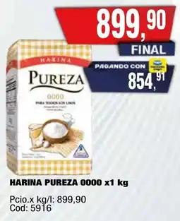 Maxiconsumo Pureza 0000 harina oferta