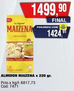 Maxiconsumo Almidon maizena oferta