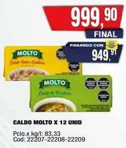 Maxiconsumo Molto caldo oferta