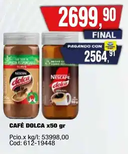 Maxiconsumo Nescafé café dolca oferta