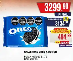 Maxiconsumo Oreo galletitas oferta