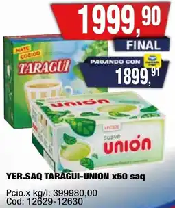 Maxiconsumo Taragui-union yer.saq oferta