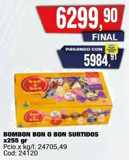 Maxiconsumo Bombon bon o bon surtidos oferta