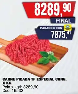 Maxiconsumo Carne picada tf especial cong. oferta