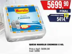 Maxiconsumo Marolio queso cremoso oferta