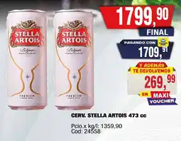 Maxiconsumo Stella artois cerv. oferta