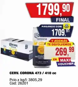 Maxiconsumo Corona cerv. oferta