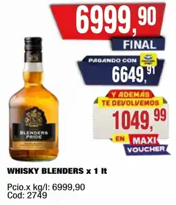 Maxiconsumo Blenders whisky oferta