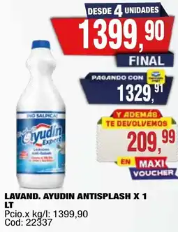 Maxiconsumo Ayudín lavand. antisplash oferta