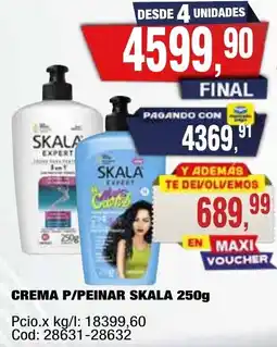 Maxiconsumo Skala crema p/peinar oferta