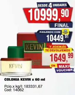 Maxiconsumo Kevin colonia oferta