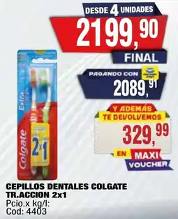 Maxiconsumo Colgate cepillos dentales tr.accion oferta