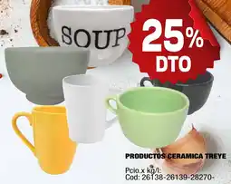 Maxiconsumo Productos ceramica treye oferta