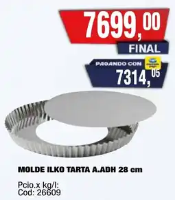 Maxiconsumo Ilko molde tarta a.adh oferta