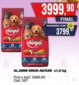Maxiconsumo Purina dogui al.anim ad/car oferta
