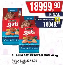 Maxiconsumo Purina gati al.anim pescysalmon oferta