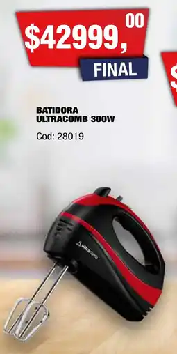 Maxiconsumo Ultracomb batidora oferta