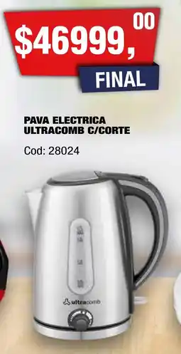 Maxiconsumo Ultracomb pava electrica c/corte oferta