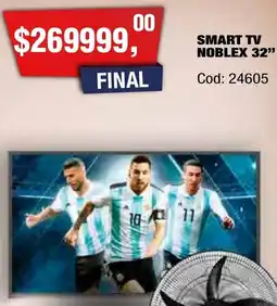 Maxiconsumo Noblex smart tv 32" oferta