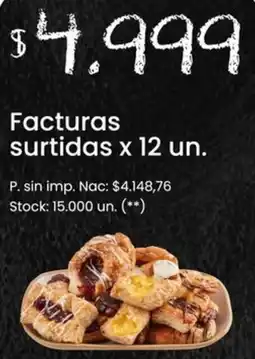 Changomas Facturas surtidas oferta