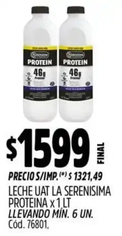 Supermercados Yaguar La serenisima leche uat proteina oferta