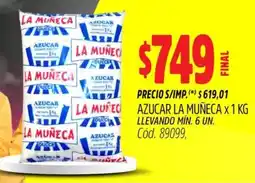 Supermercados Yaguar La muñeca azucar oferta