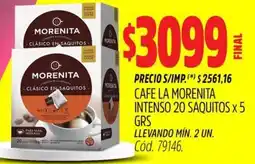 Supermercados Yaguar La morenita cafe intenso oferta