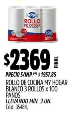 Supermercados Yaguar My hogar brollo de cocina lanco oferta