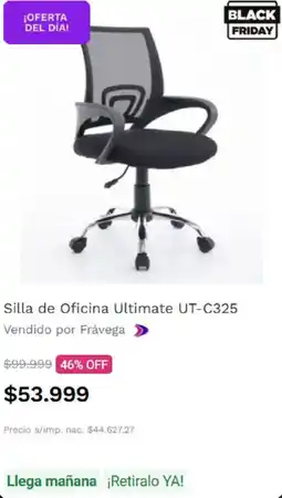 Frávega Silla de oficina ultimate UT-C325 oferta