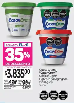 La Anonima Casancrem queso crema oferta