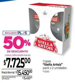 La Anonima Stella artois copas oferta