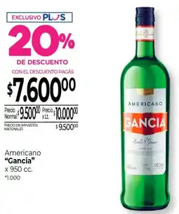 La Anonima Gancia americano oferta