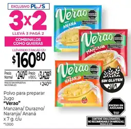 La Anonima Verao polvo para preparar jugo oferta