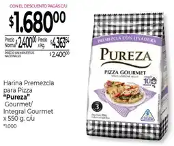 La Anonima Pureza harina premezcla para pizza oferta