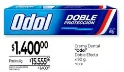 La Anonima Odol crema dental doble efecto oferta