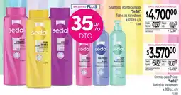 La Anonima Sedal shampoo/ acondicionador oferta