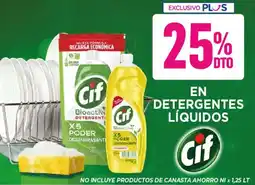 La Anonima Cif en detergentes líquidos oferta