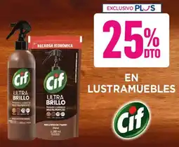 La Anonima Cif en lustramuebles oferta