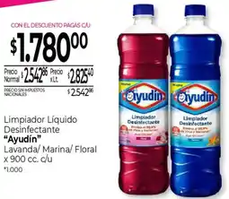 La Anonima Ayudín limpiador líquido desinfectante oferta