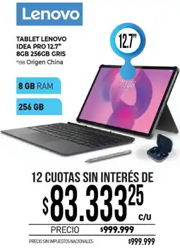 La Anonima Lenovo tablet idea pro 12.7" oferta