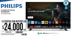 La Anonima Philips smart tv 32" oferta