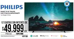 La Anonima Philips smart tv 50" oferta