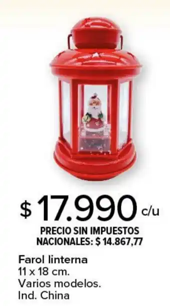 Carrefour Farol linterna oferta