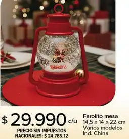 Carrefour Farolito mesa oferta