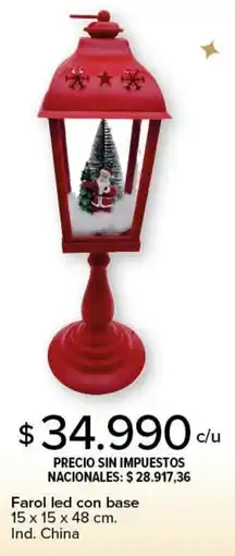 Carrefour Farol led con base oferta