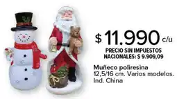 Carrefour Muñeco poliresina oferta